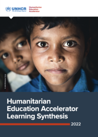 UNHCR - Humanitarian Education Accelerator, Learning Synthesis Report