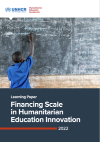 UNHCR - Financing Scale in Humanitarian Innovations