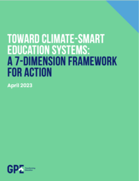 Toward climate-smart education systems: A 7-dimension framework for action