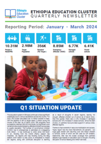 Ethiopia Education Cluster Quarterly Newsletter - January to March 2024