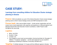 Ukraine Case Study