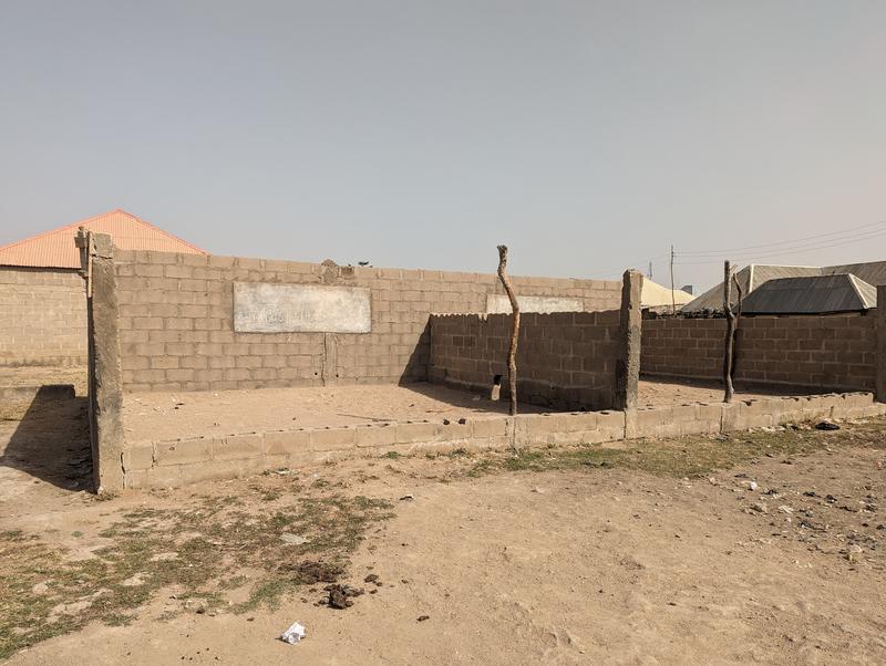 Image of old school facility in Nigeria