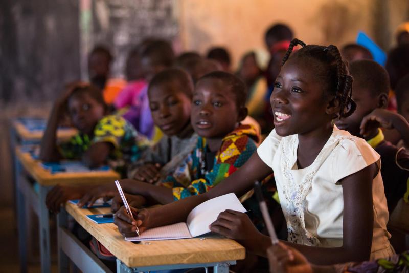 students in classroom